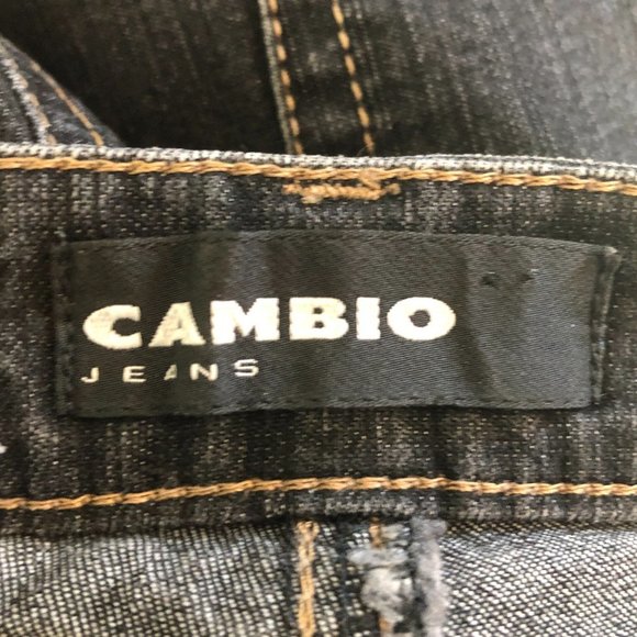 CAMBIO Sharon High Rise Straight Leg Black Jeans 6 - Picture 10 of 14